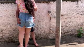 Chubby kaj mi kaj suĉi sur la strato, manĝis mia asshole, kaj sidis malsupren ĝui