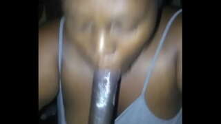 Ebano bbw sloppy deepthroat 2 Cumshots